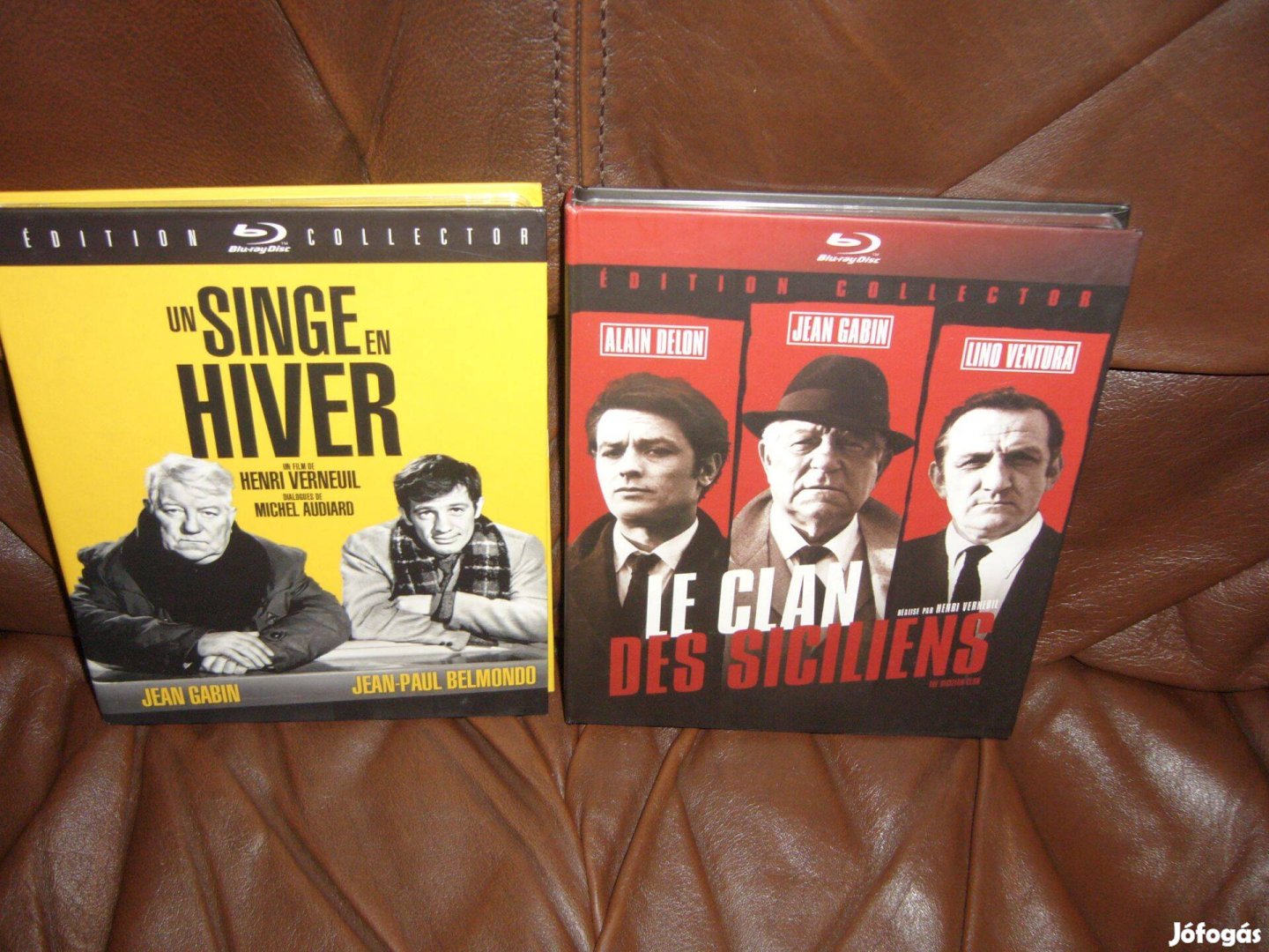 Belmondo , Delon , Gabin . 2 db Blu-ray film , blu ray , bluray , film