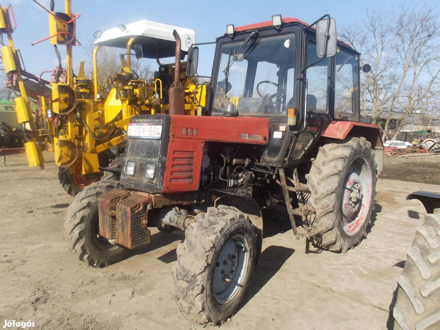 Belorusz MTZ-820 érvényes műszakival eladó