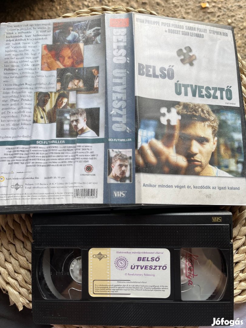 Belső útvesztő vhs kazetta