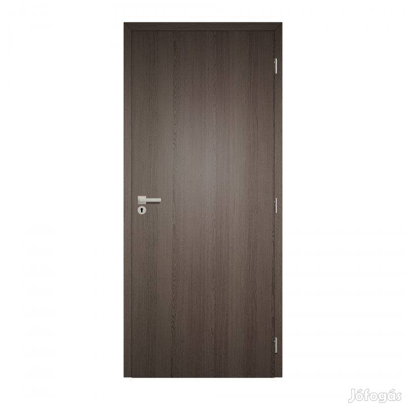 Beltéri ajtó, antracit tölgy színű, 100x210 cm + állítható tok