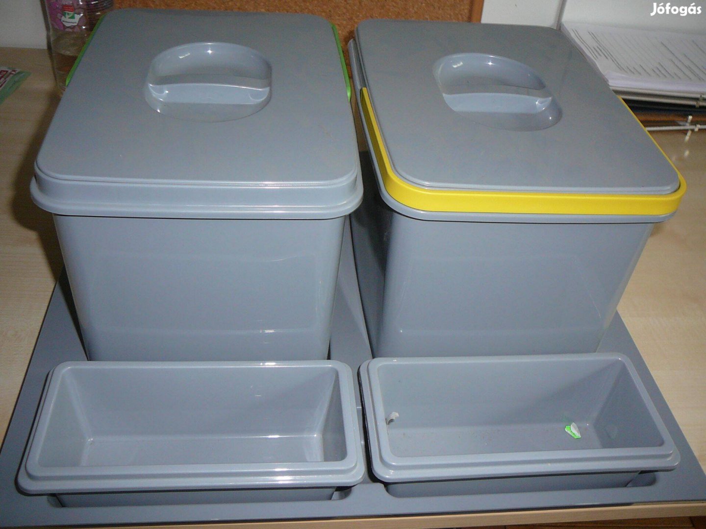 Beltéri hulladék tároló készlet eladó