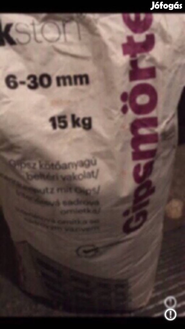 Beltéri vakolat eladó