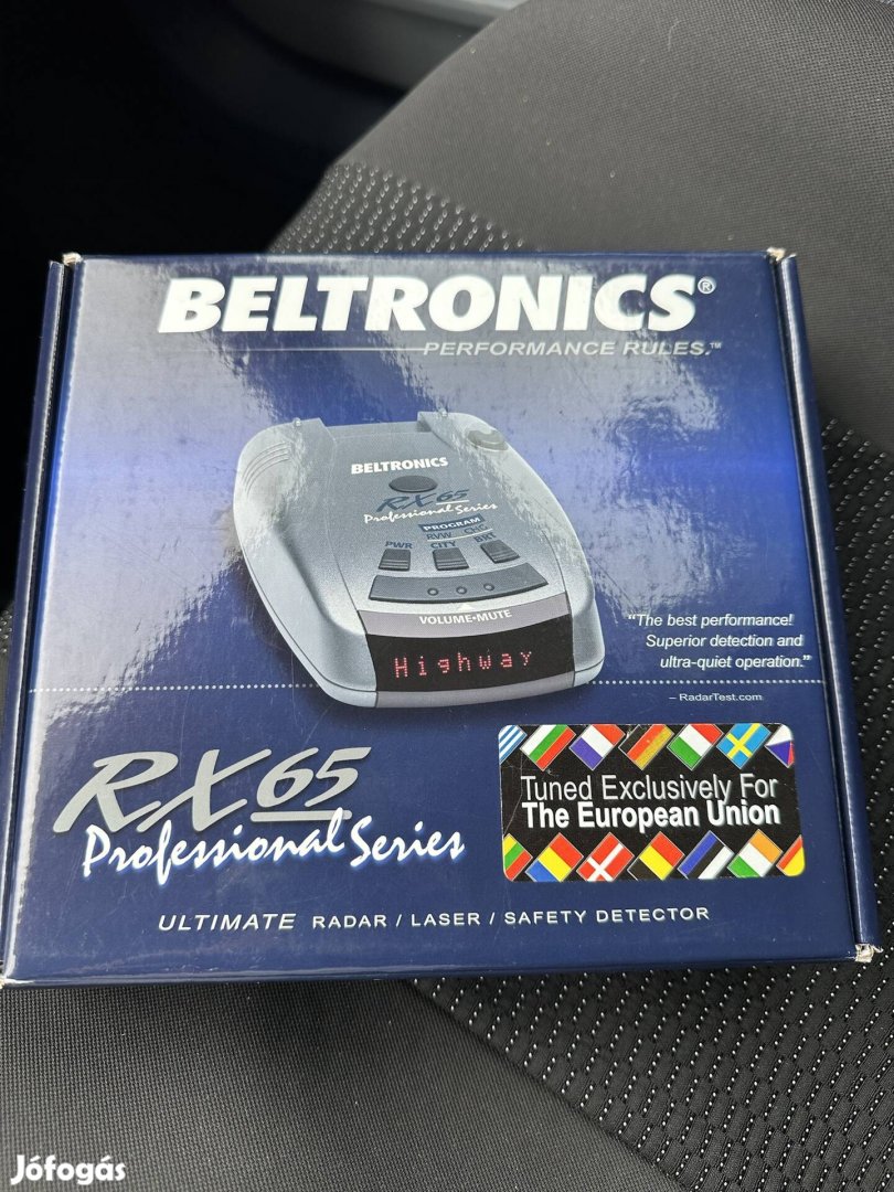 Beltronics rx 65 radardetektor