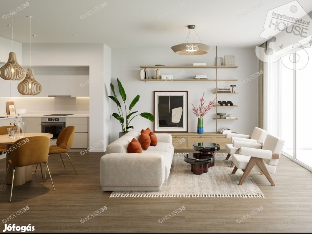 Belvárosi 4 lakásos újépítéső társasházi lakások Kecskeméten