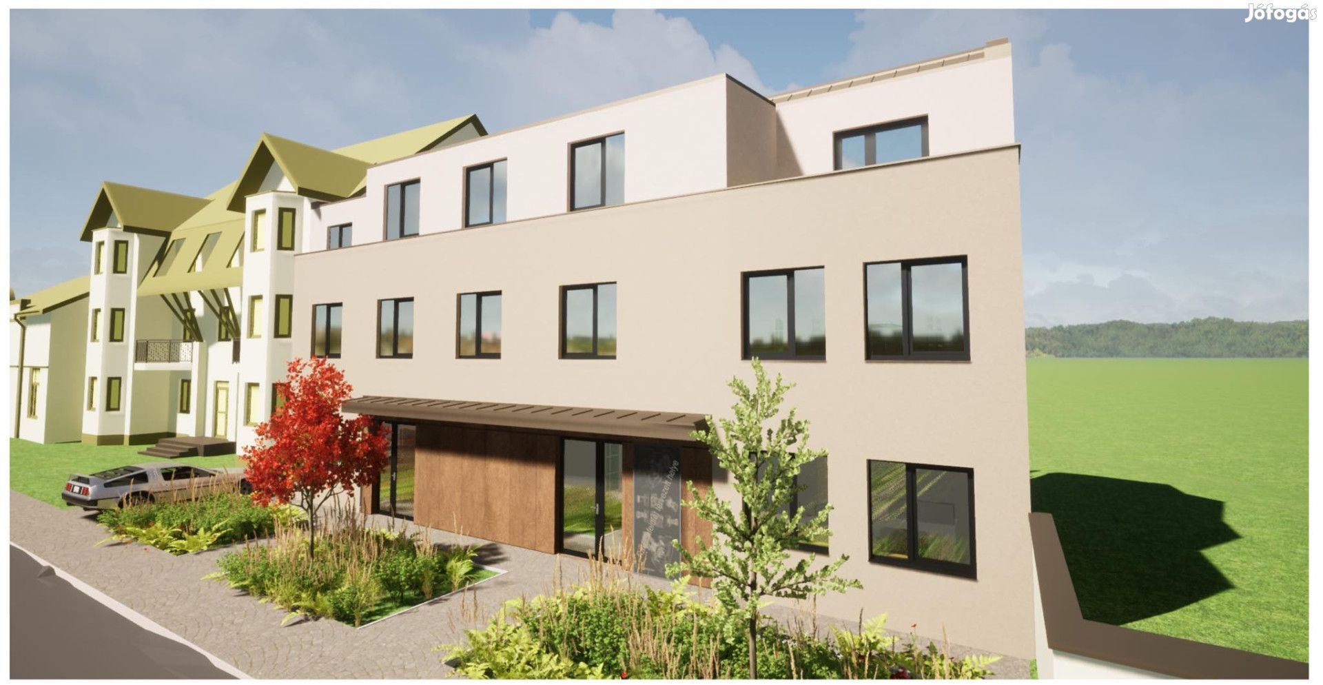 Belvárosi, új építésű társasházi lakás!