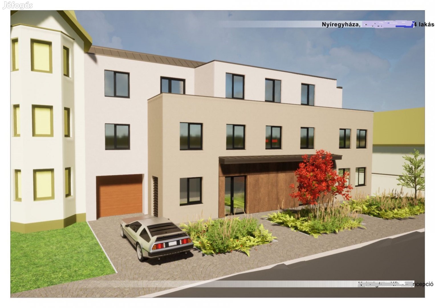 Belvárosi, új építésű társasházi lakás!