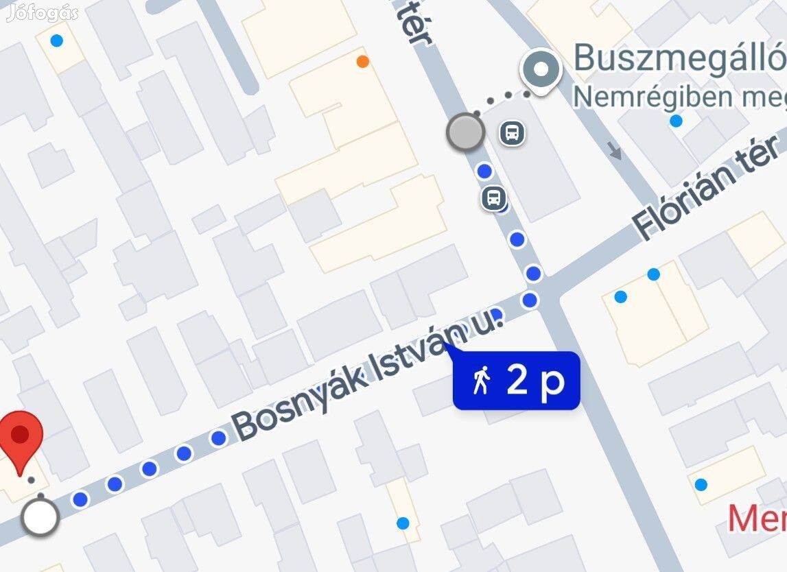 Belvárosi építési telek 40 beépíthetőség kis házzal!