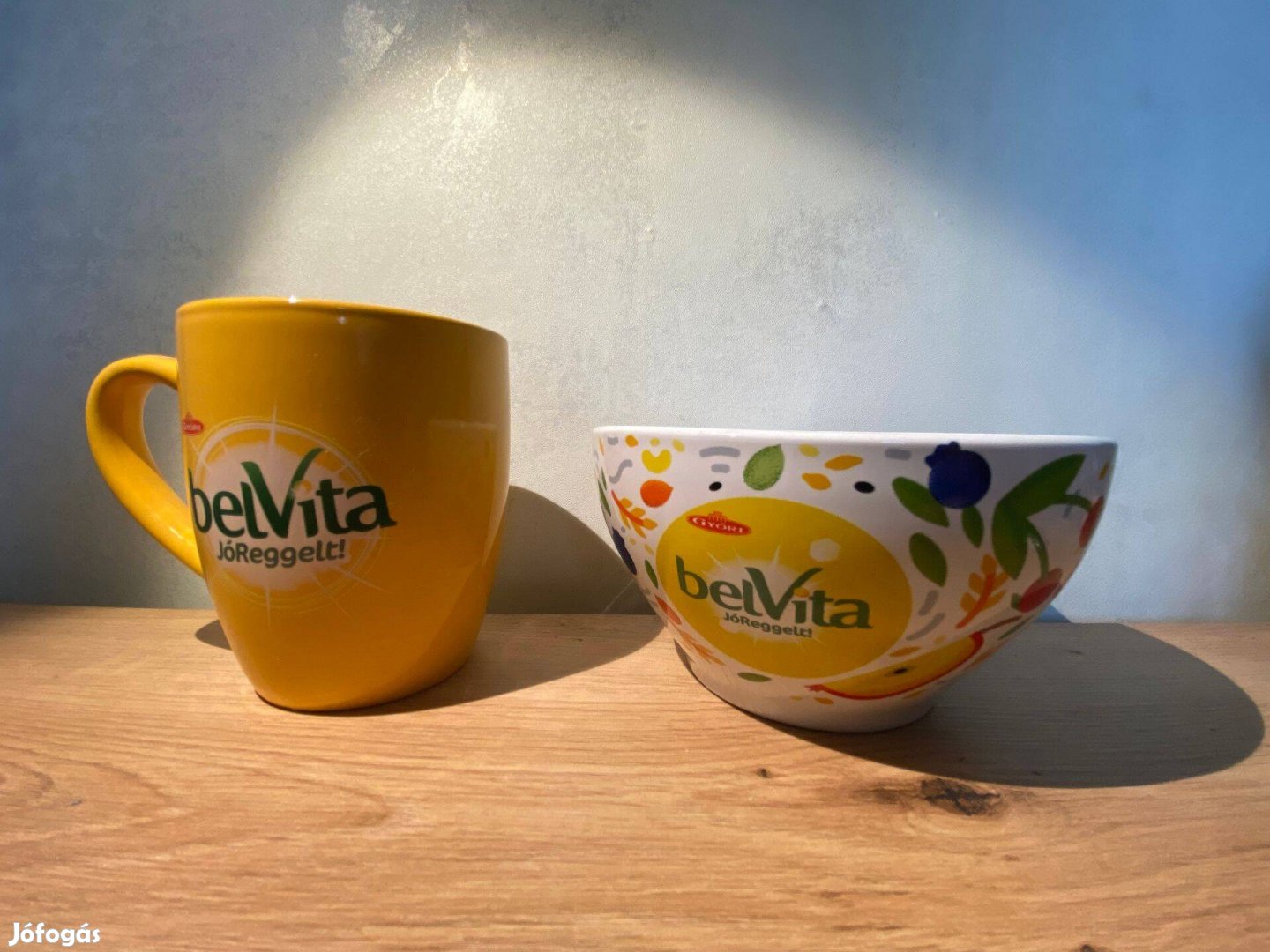 Belvita bögre és müzlistál