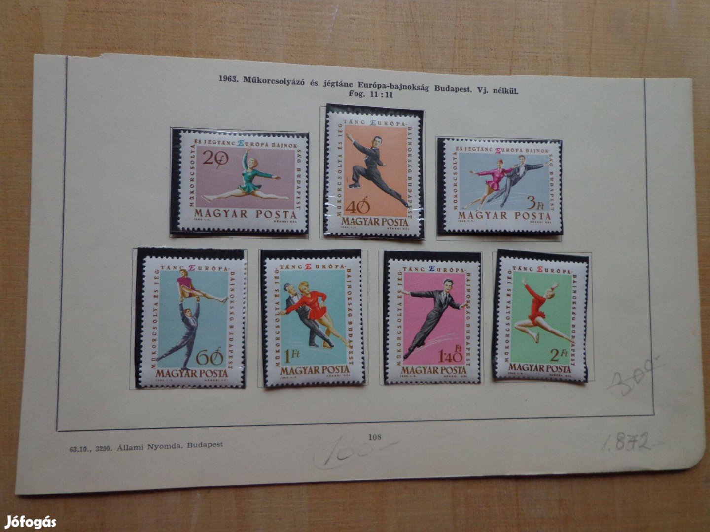 Bélyeg-Műkorcsolyázó és jégtánc Európa-bajnokság