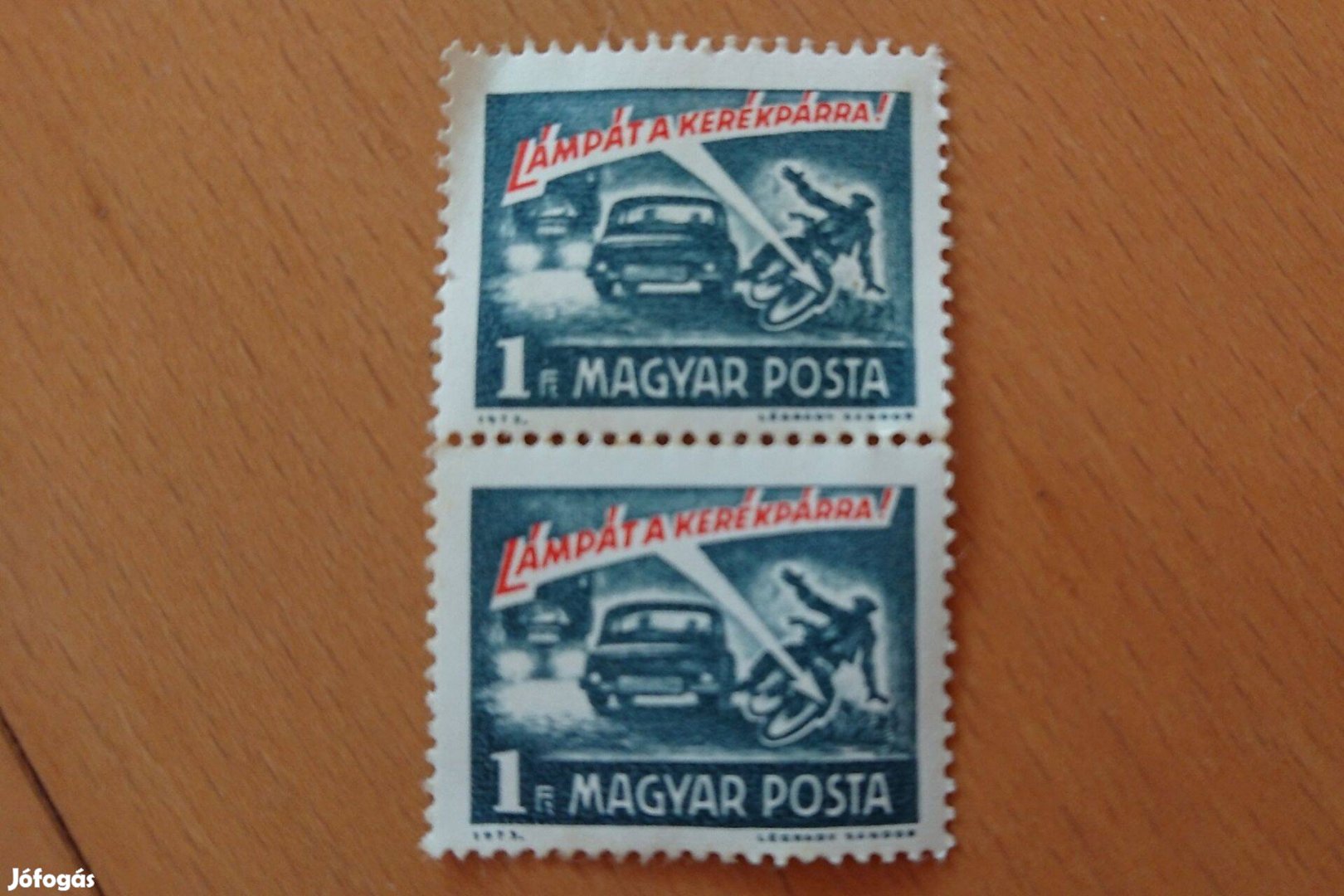 Bélyeg, 1973-as, Lámpát a kerékpárra!