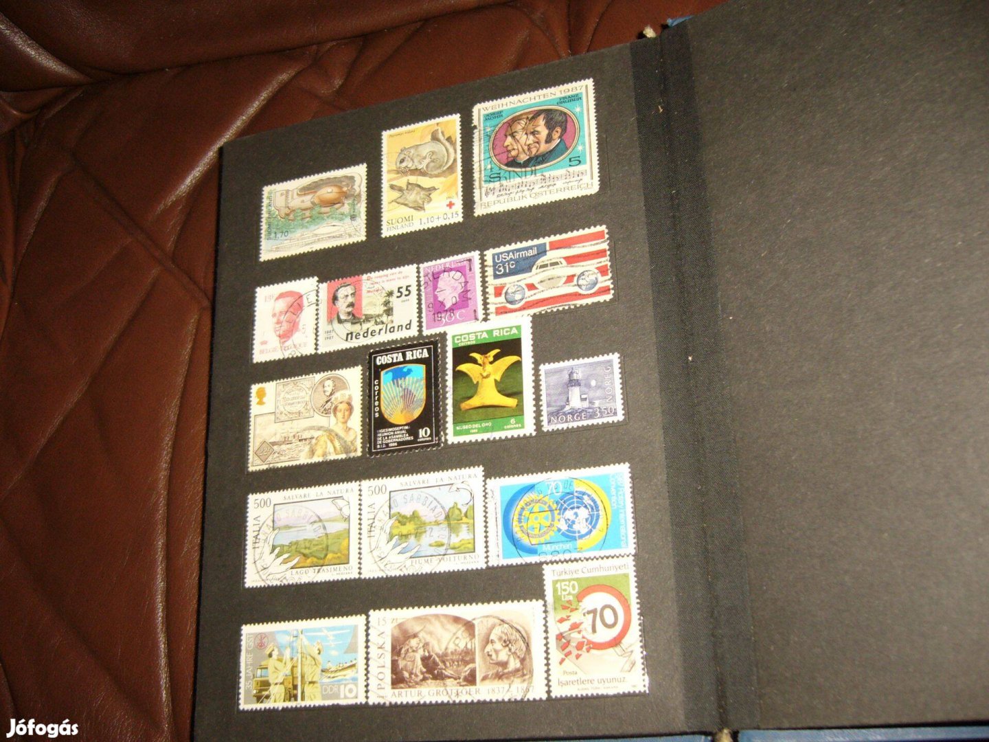 Bélyeg gyűjtemény . 1-2-3 . Cserélhető ! 3