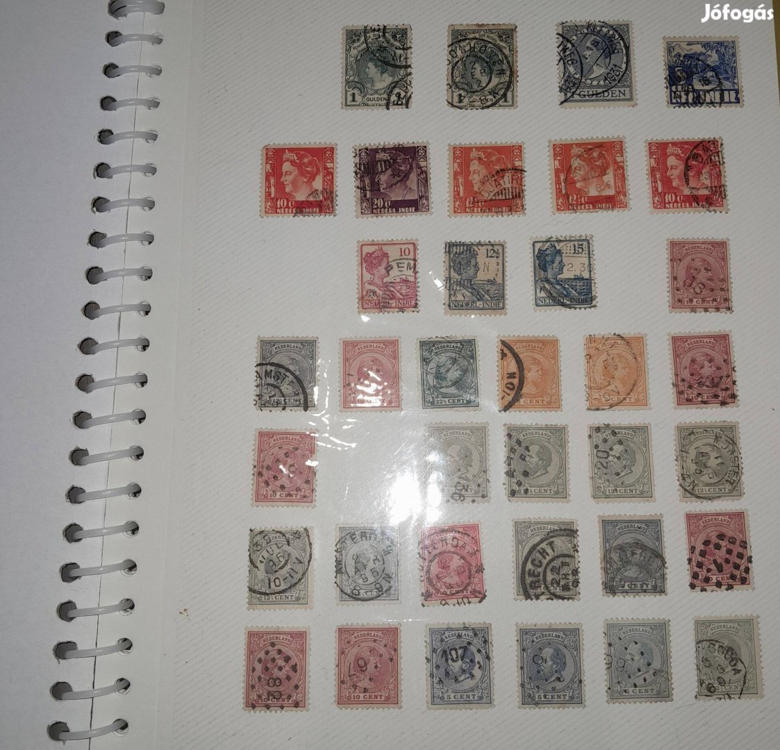 Bélyegalbum 1000 db bélyeggel