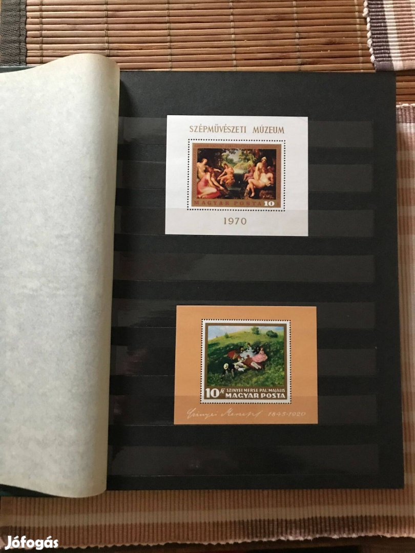 Bélyegalbum Szépművészeti Múzeum Képkiállítások