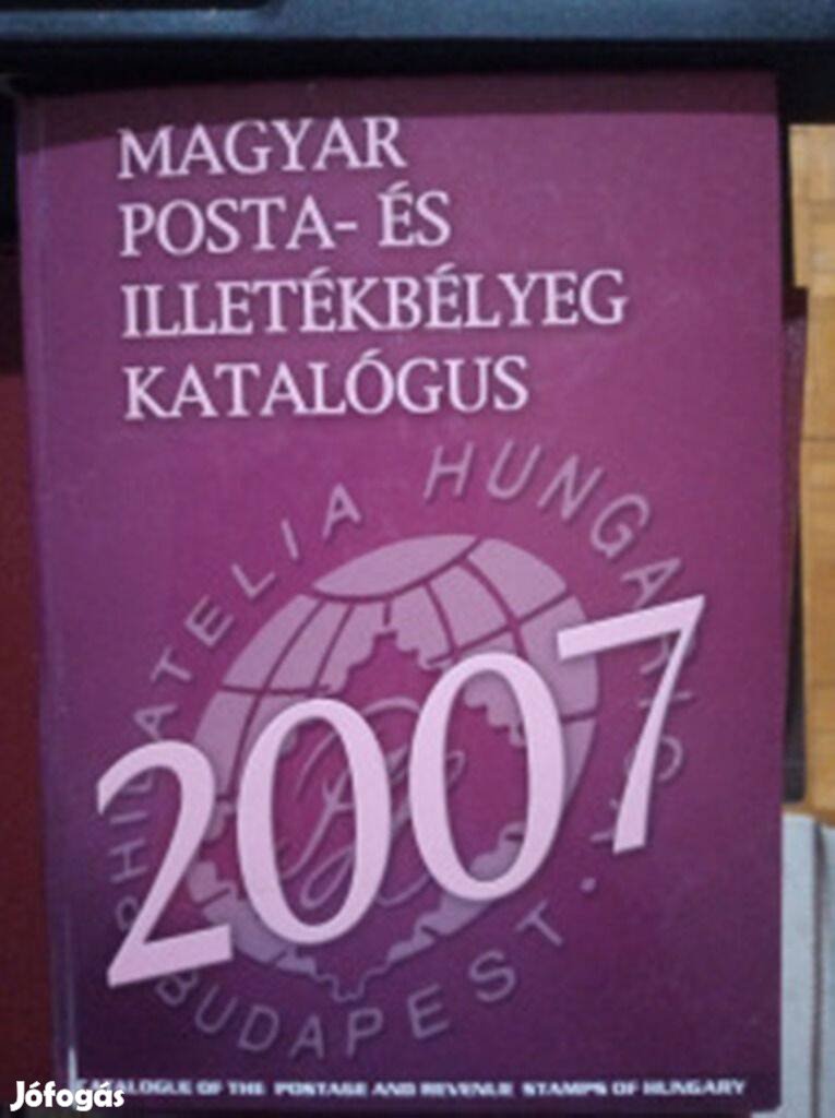 Bélyegkatalógus 2007 és 2008 eladó