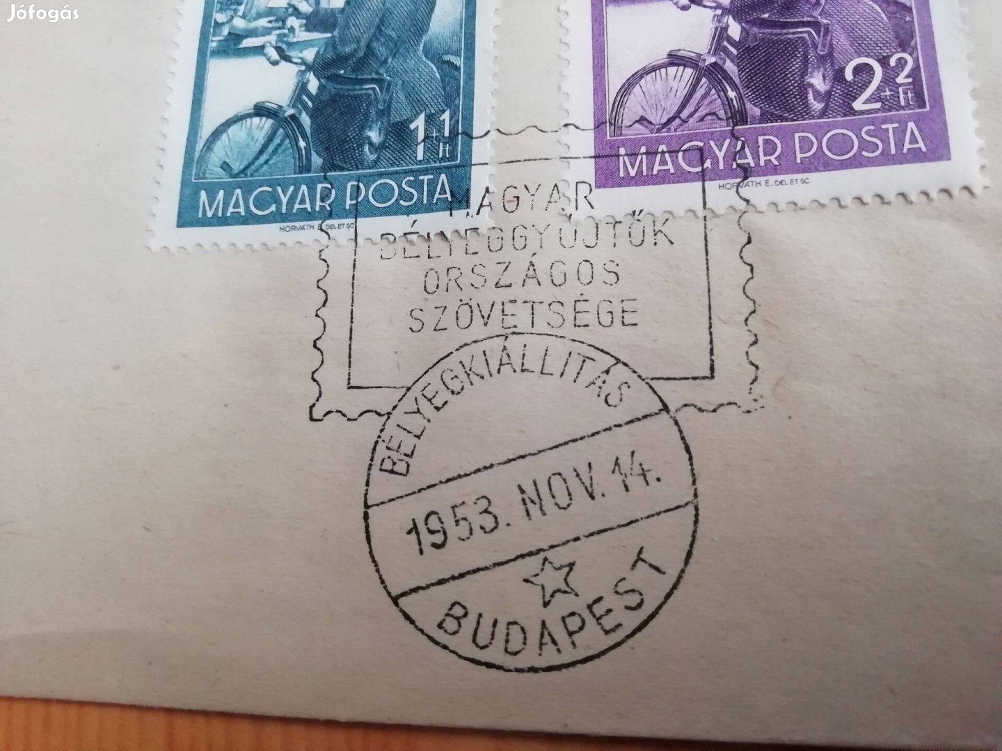 Bélyegnap 1953-as FDC