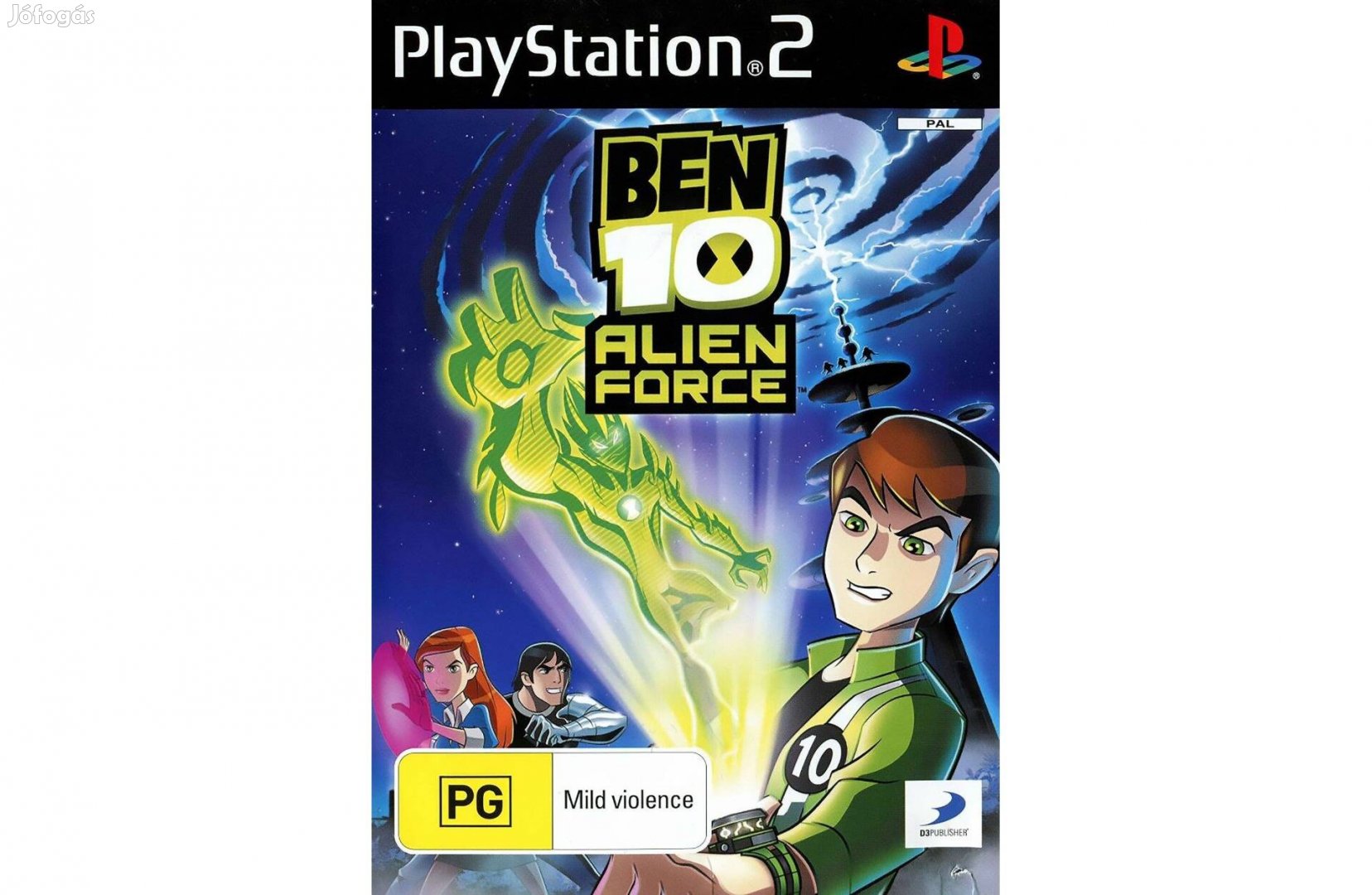 Ben10 - Alien Force Ps2 lemezes játék PAL