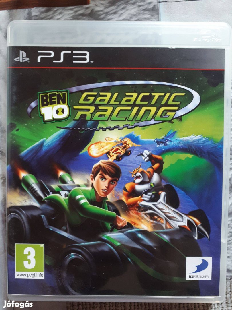 Ben 10 Galactica Racing ps3 játék,eladó,csere is