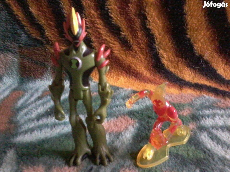 Ben 10 Swampfire és Lánglovag figura