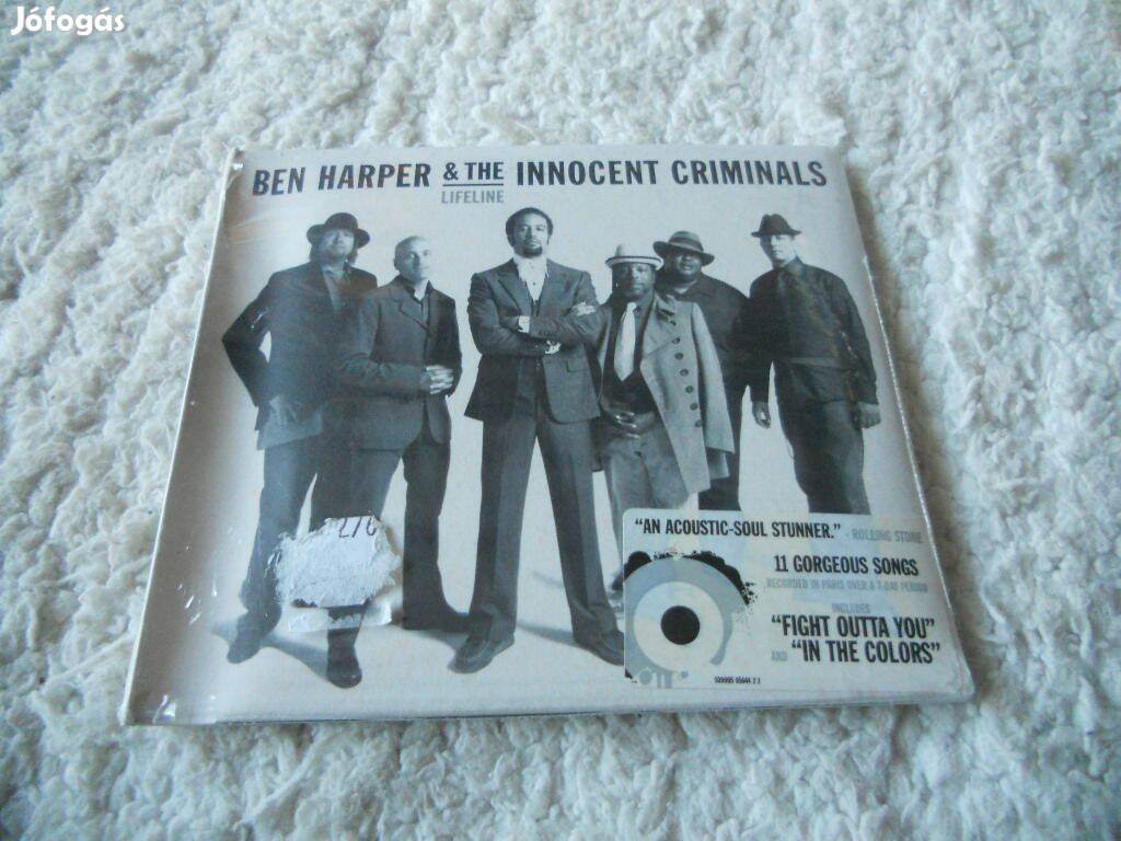 Ben Harper & The Innocent Criminals : Lifeline CD ( Új, Fóliás)