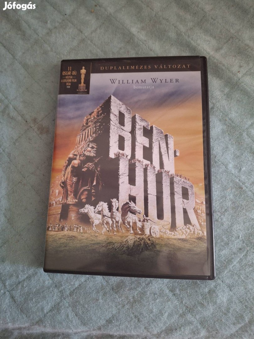 Ben Hur DVD Film dupla lemezes 2 lemezes Magyar szinkronos