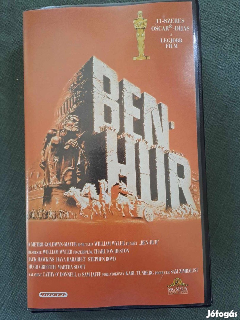 Ben Hur VHS - 11 Oscar-díjas klasszikus