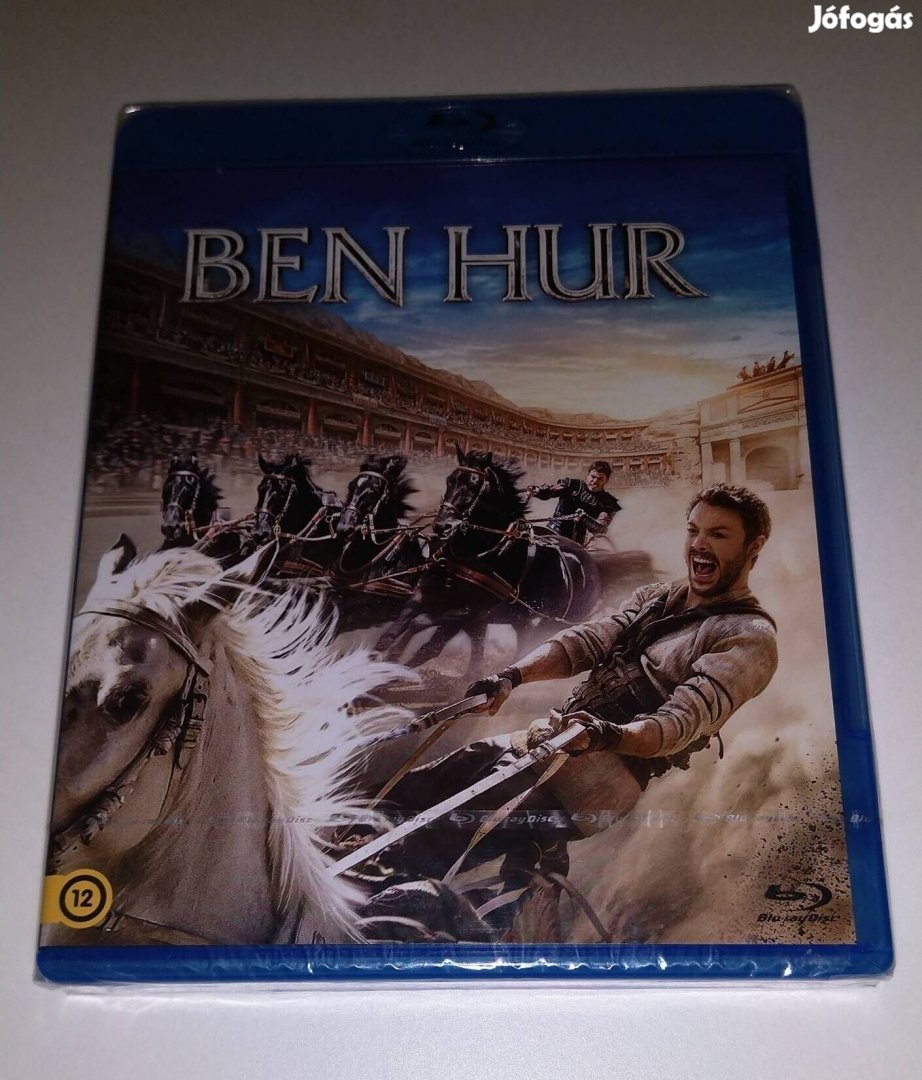 Ben Hur ( 2016.) Blu-ray Film - Szinkronos! - csere is!