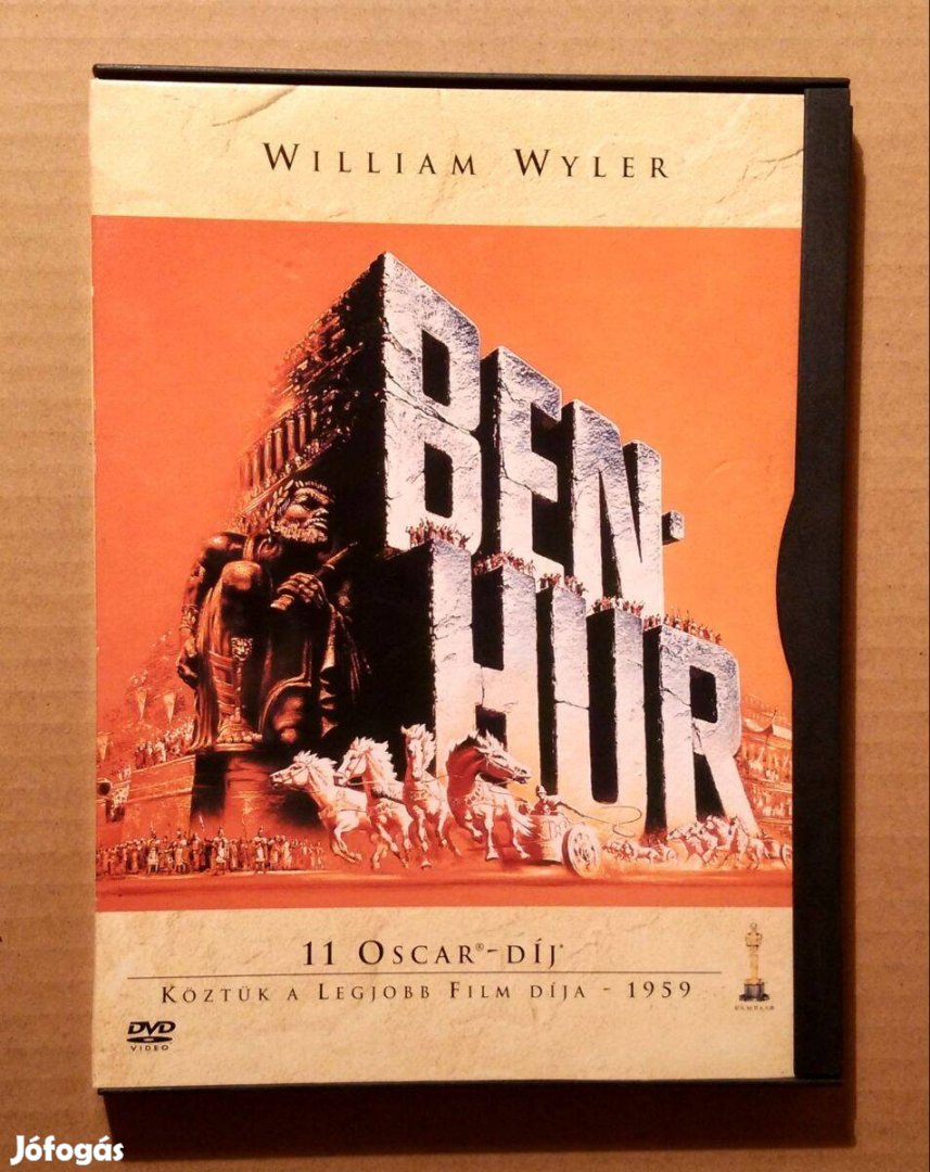 Ben-Hur (kétoldalas DVD) 1959 (2001) jogtiszta (feliratos) 8 órás