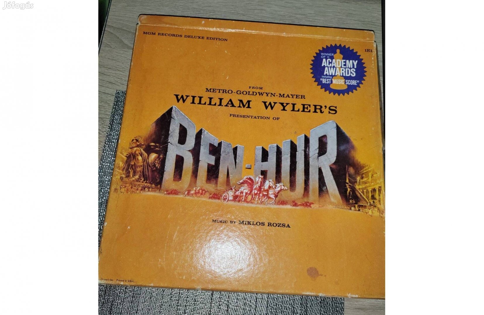 Ben Hur lp Printed in U.S.A