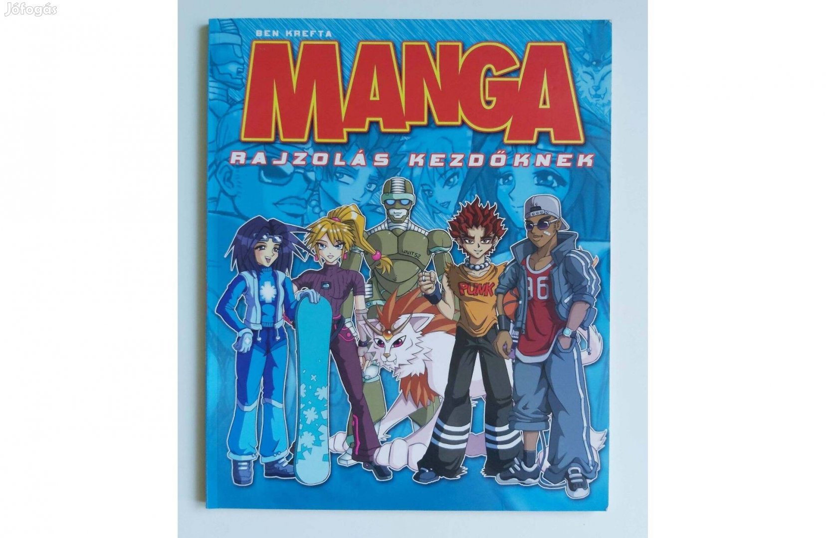 Ben Krefta: Manga rajzolás kezdőknek