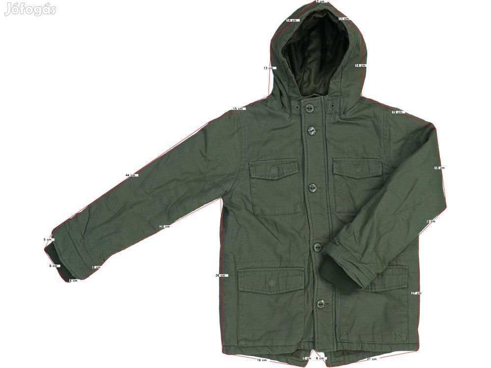 Ben Sherman Használt (újszerű) Fiú Átmeneti kabát (Méret: 146)