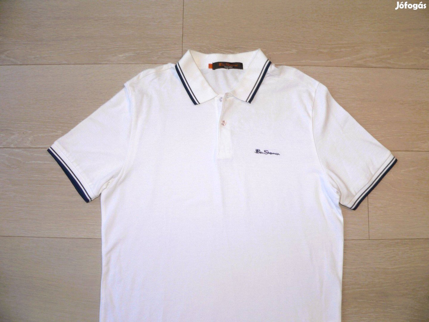 Ben Sherman rövid ujjú galléros póló M
