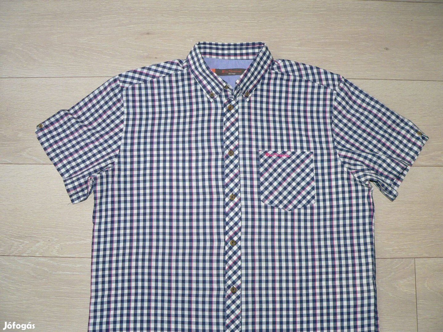 Ben Sherman rövid ujjú ing (L)