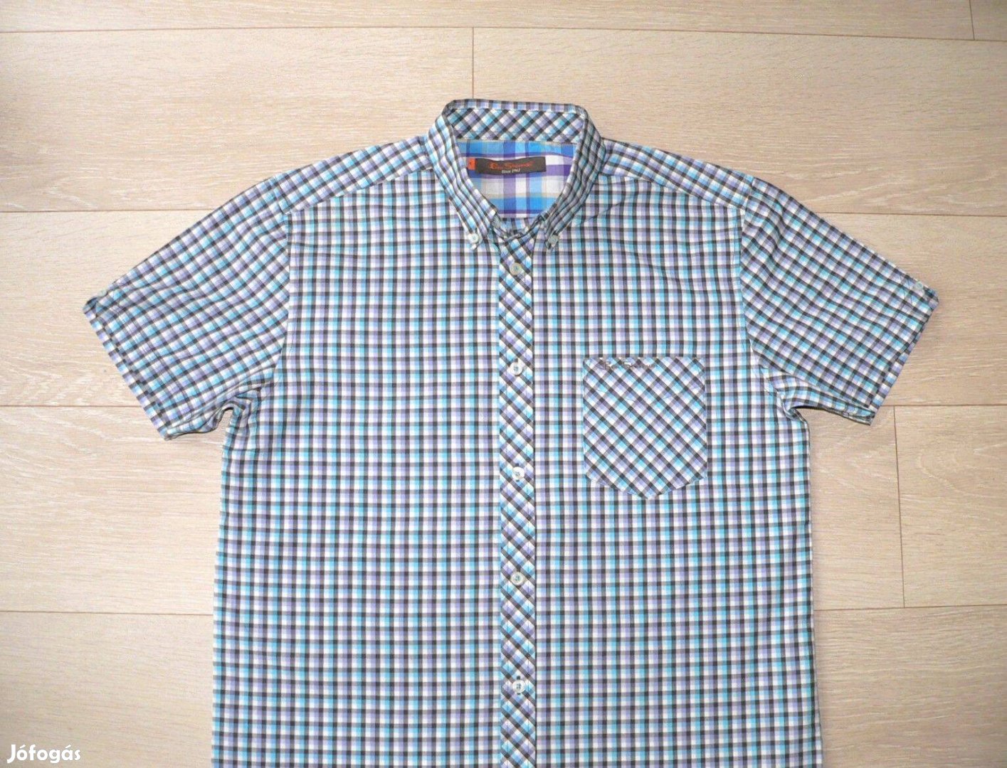 Ben Sherman rövid ujjú ing M