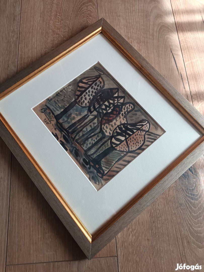 Bene géza akvarell festmény kortárs