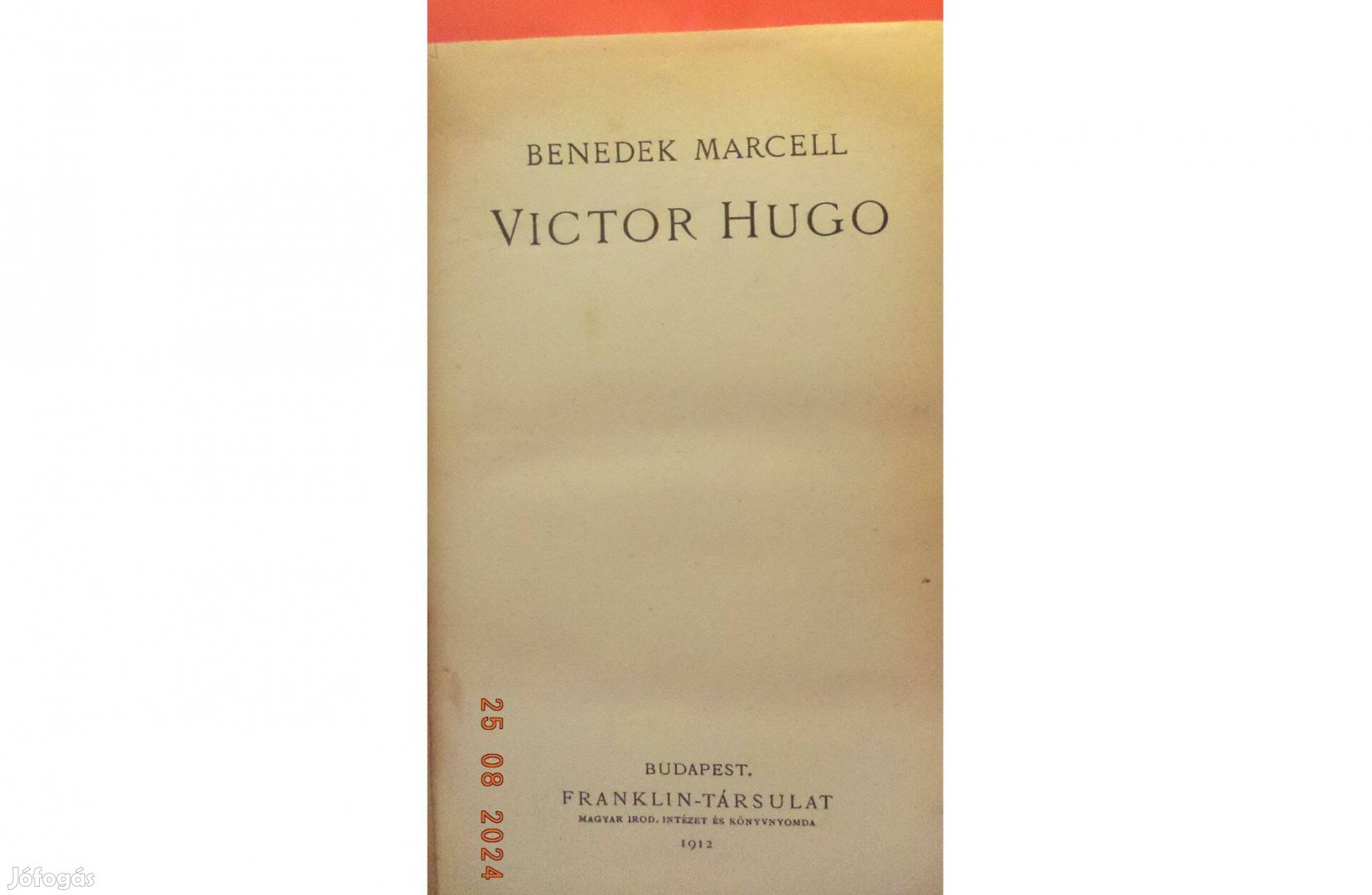 Benedek Marcell: Victor Hugo