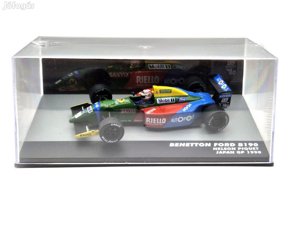 Benetton B190 F1 #20 (1990) - Nelson Piquet - PILÓTÁVAL - Altaya - 1: