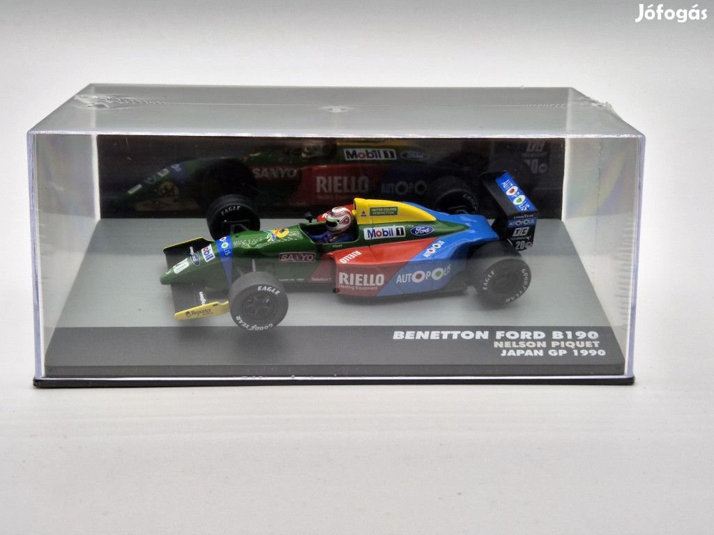 Benetton B190 F1 #20 (1990) - Nelson Piquet - PILÓTÁVAL - Altaya - 1:
