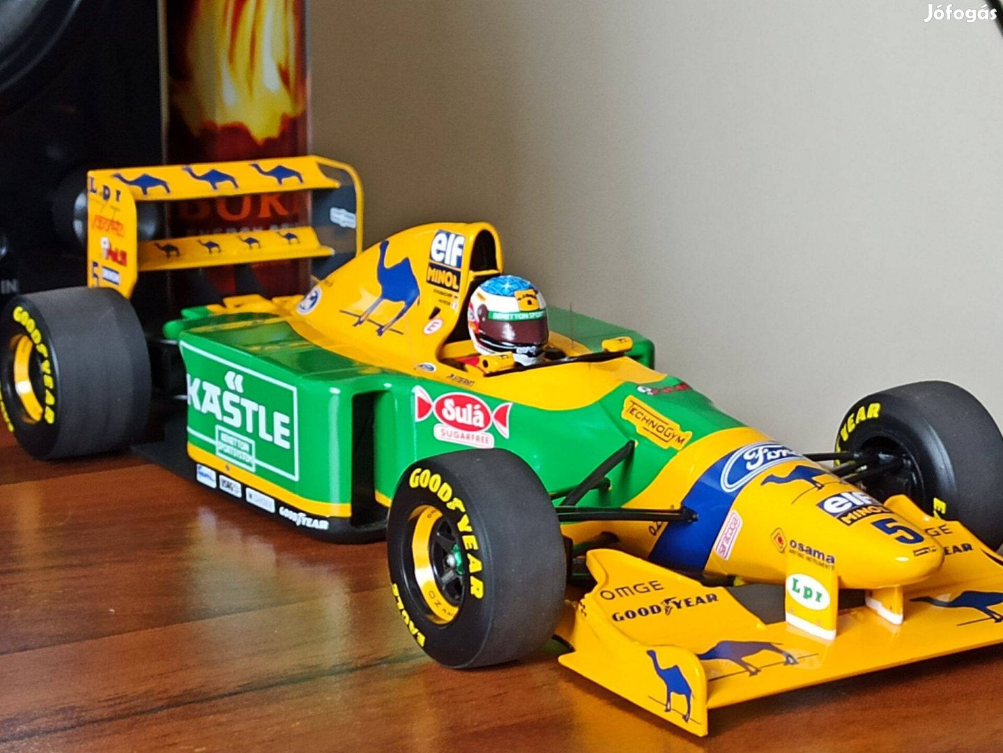 Benetton B193B - M.Schumacher 1993 Minichamps F1 - 1:18-Fém !