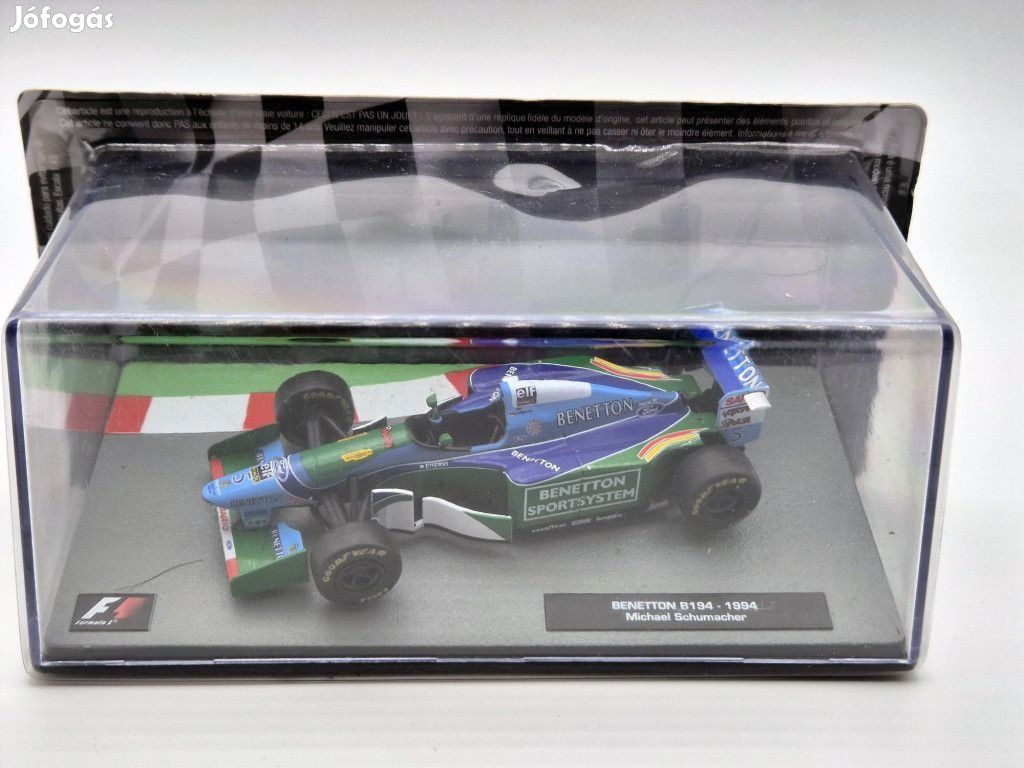 Benetton B194 Ford F1 #5 (1994) - Michael Schumacher -  Edicola - 1:4