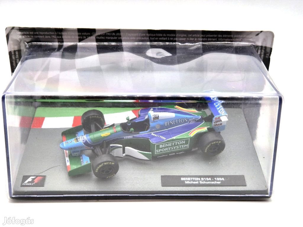 Benetton B194 Ford F1 #5 (1994) - Michael Schumacher -  Edicola - 1:4