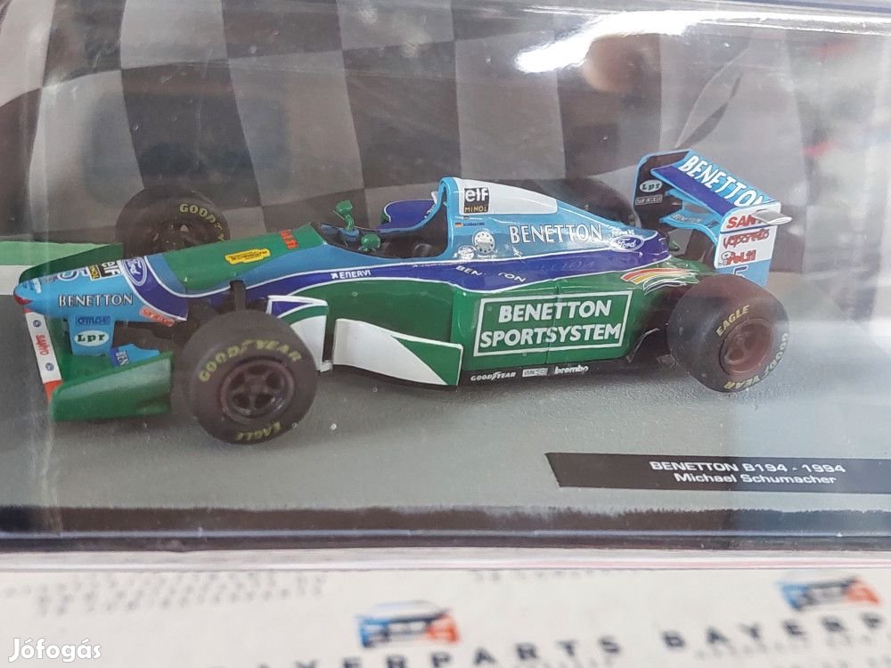 Benetton B194 Ford F1 #5 (1994) - Michael Schumacher -  Edicola - 1:4