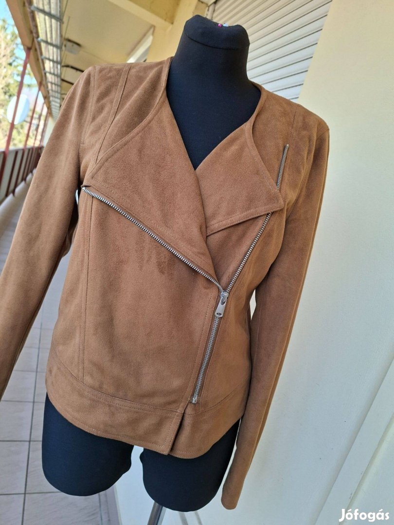 Benetton M-es velúr tavaszi női kabát