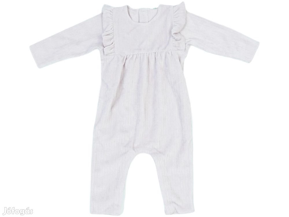 Benetton Új (címke nélküli) Lány Hosszú ujjú rugdalózó (Méret: 74)