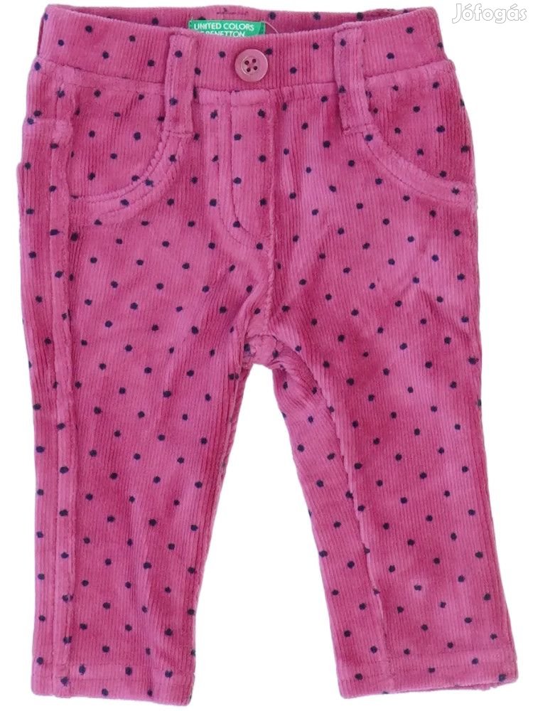 Benetton Új (címke nélküli) Lány Hosszúnadrág (Méret: 68)