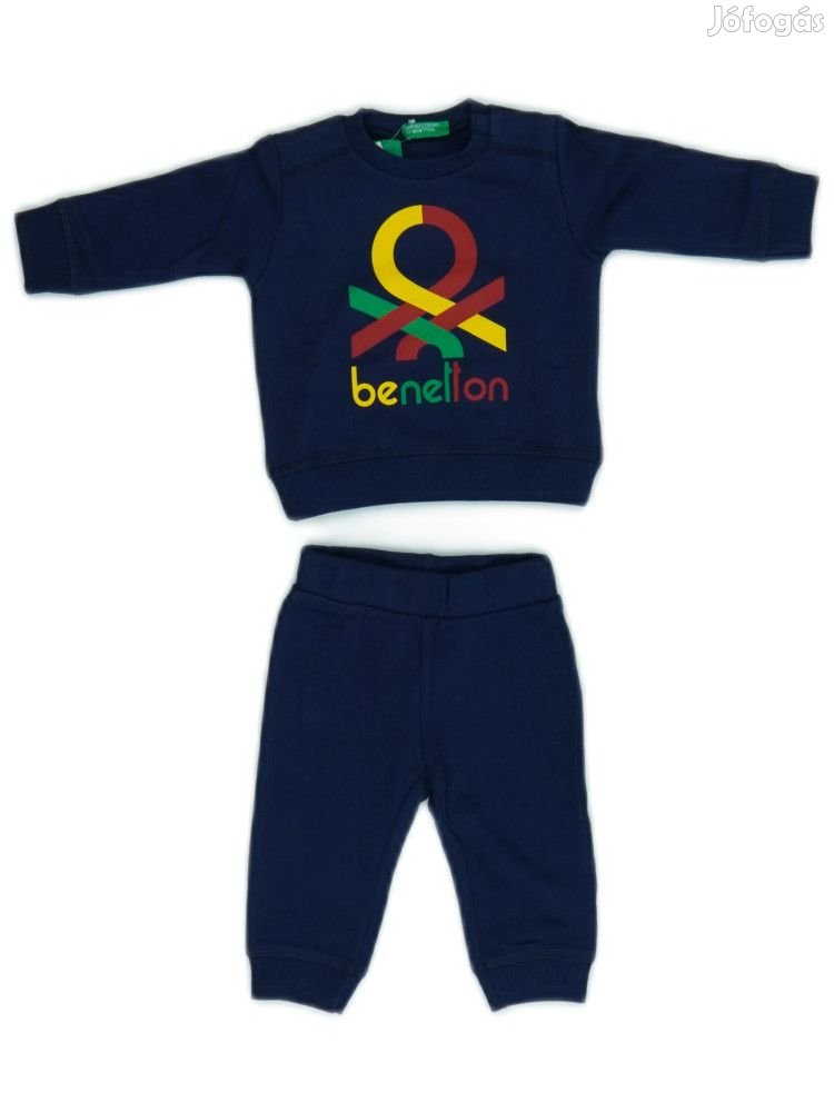Benetton Új (címkés) Fiú 2 részes szett - Felsőruházat és nadrág (Mére