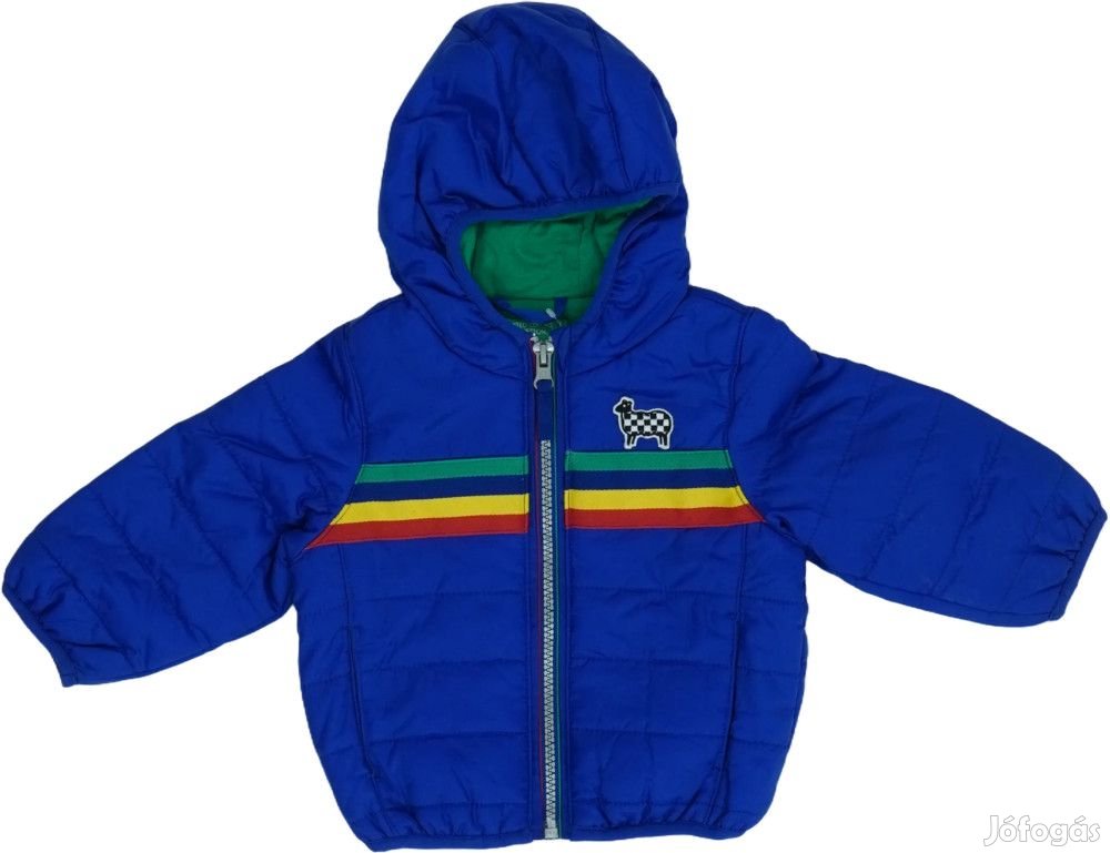 Benetton Új (címkés) Fiú Átmeneti kabát (Méret: 62)