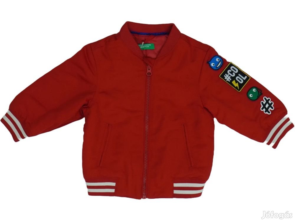Benetton Új (címkés) Fiú Átmeneti kabát (Méret: 98)