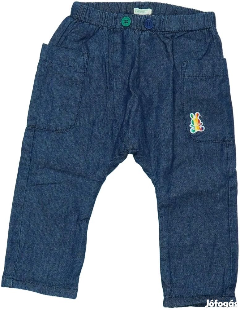 Benetton Új (címkés) Fiú Bélelt és Thermo nadrág (Méret: 80)