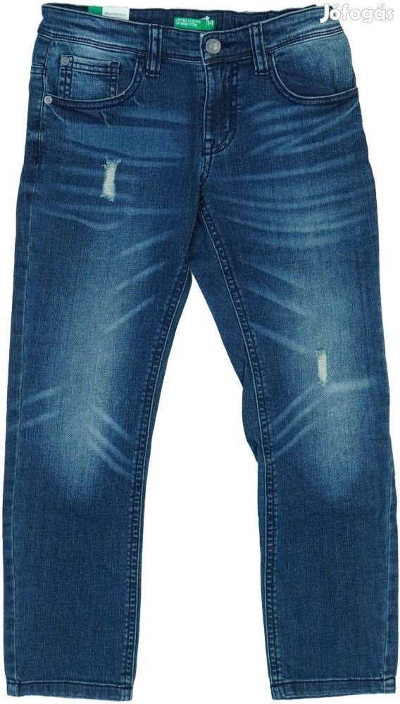 Benetton Új (címkés) Fiú Farmernadrág (Méret: 128)