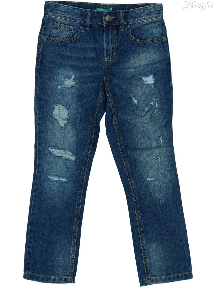 Benetton Új (címkés) Fiú Farmernadrág (Méret: 128)
